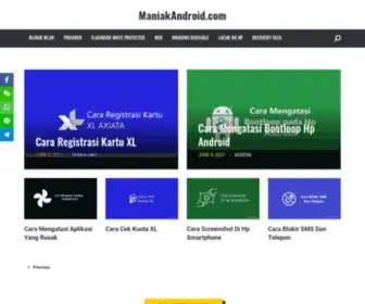 Maniakandroid.com(Media Digital Seputar Gadget) Screenshot