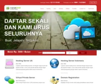 Maniakhost.com(Provider Domain dan Server Hosting Murah Terbaik di Indonesia) Screenshot