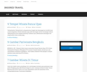 Maniakwisata.com(Insured Travel) Screenshot