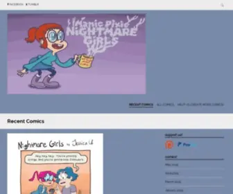 ManicPixienightmaregirls.com(Manic Pixie Nightmare Girls) Screenshot