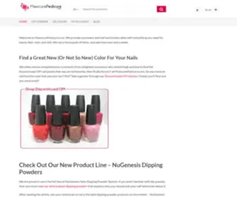 Manicurepedicure.com(Everything for Nails) Screenshot