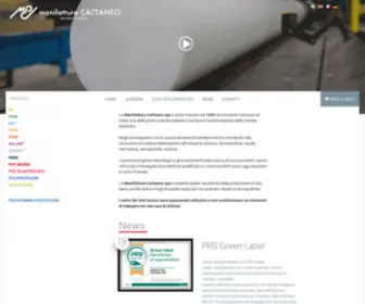 Manifatturacattaneo.com(Materie plastiche Manifattura Cattaneo S.p.A) Screenshot