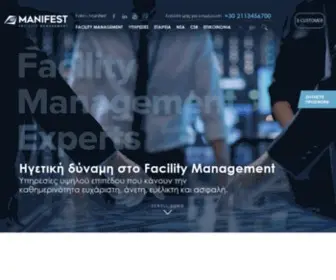 Manifest.gr(Αρχική Σελίδα) Screenshot
