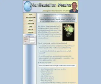 Manifestation-Master.com(Manifestation Master Techniques) Screenshot