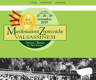 Manifestazionizootecnichevalsassinesi.it(Manifestazioni Zootecniche Valsassina) Screenshot