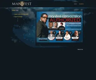 Manifestconvocation.com(Manifest Convocation) Screenshot