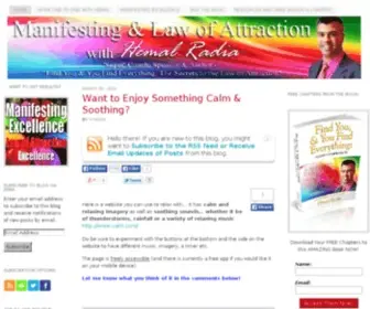 Manifestingandlawofattraction.com(Manifesting and Law of Attraction) Screenshot