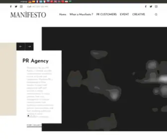 Manifestoiletisim.co.uk(Manifesto Best PR and Events Agency in Istanbul) Screenshot