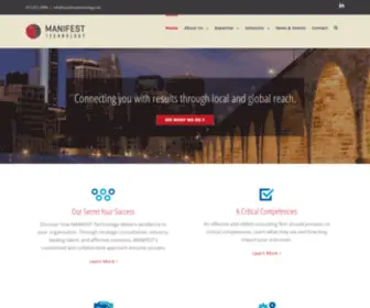 Manifesttechnology.net(Manifest Technology) Screenshot