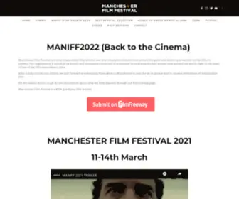 Maniff.com(Manchester film festival) Screenshot