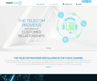 Manifone.com(The telecom provider specialized in customer relationships) Screenshot
