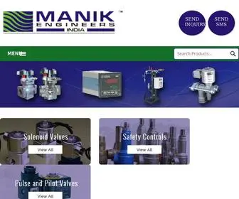 Manikengineers.co.in(MANIK ENGINEERS) Screenshot