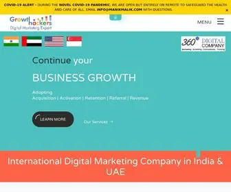 Manikmalik.com(Best Digital Marketing Company in India. Growthhackers) Screenshot