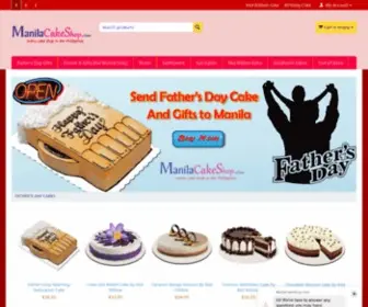 Manilacakeshop.com(Manila Cake Shop) Screenshot