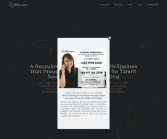Manilarecruitment.com(Manila Recruitment) Screenshot