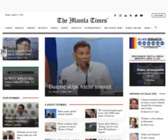 Manilatimes.net(The Manila Times) Screenshot