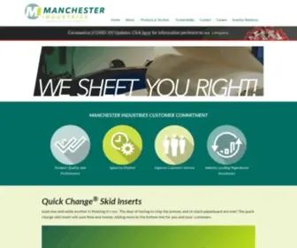 Manind.com(Manchester Industries) Screenshot