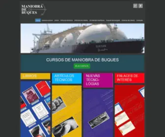 Maniobradebuques.com(Maniobra de buques) Screenshot