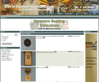 Manions.com(Manion's International Auction House) Screenshot