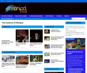 Manipalblog.com(Manipal University) Screenshot