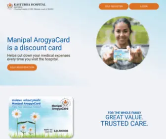 Manipalhealthcard.com(Nginx) Screenshot