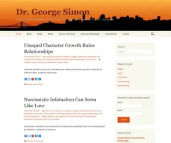 Manipulative-People.com(George Simon) Screenshot