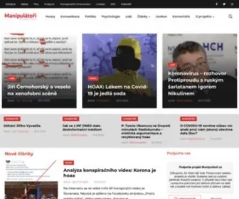 Manipulatori.cz(Lidé Jan Tománek a jeho „tečka do Chorvatska“ Autor) Screenshot