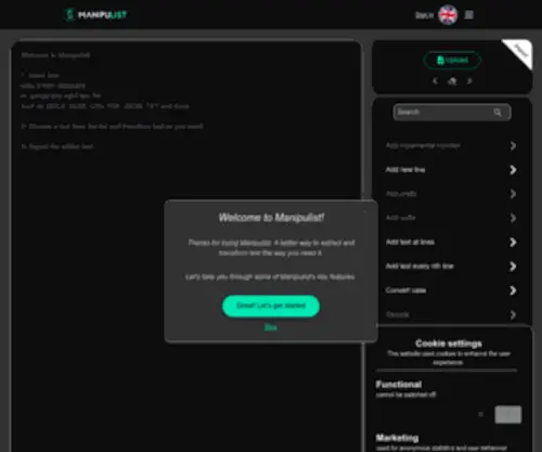 Manipulist.com(Manipulist) Screenshot