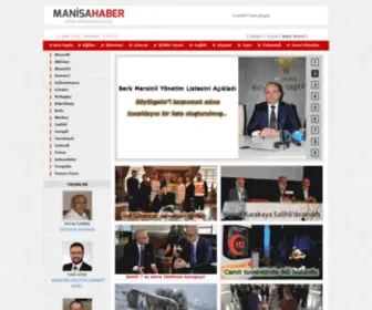 Manisahaber.com(Manisa'nın İLK haber portalı) Screenshot