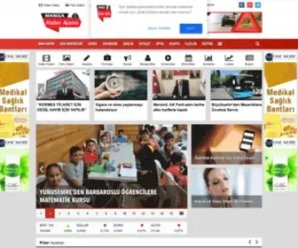 Manisahaberajansi.com(Manisa Haber Ajansı) Screenshot
