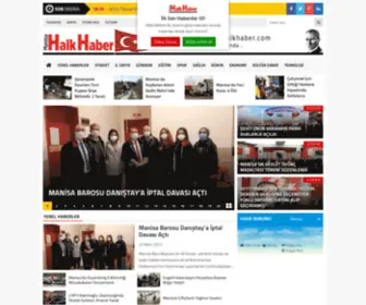 Manisahalkhaber.com(Manisa Halk Haber) Screenshot