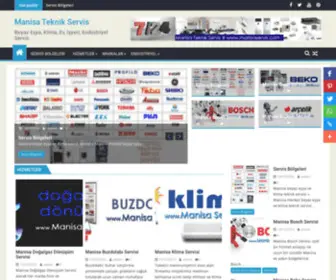 Manisaservis.com(Manisa Teknik Servis) Screenshot