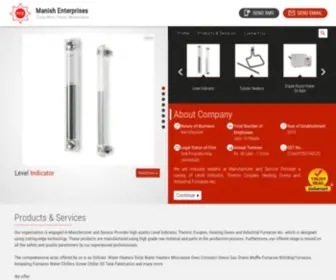 Manish-Enterprises.com(Manish Enterprises) Screenshot