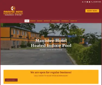 Manisteehotel.com(Manisteehotel) Screenshot