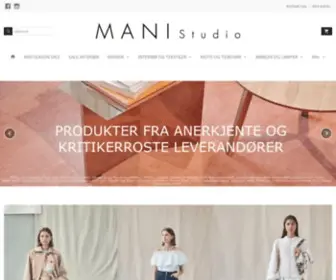 Manistudio.no(MANI Studio) Screenshot