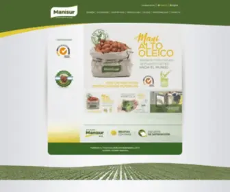 Manisur.com.ar(EXPORTAMOS CALIDAD) Screenshot