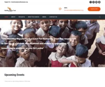 Manithaneyam.org(Manitha Neyam Trust) Screenshot