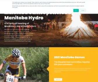 Manitobagames.ca(Manitoba Games) Screenshot