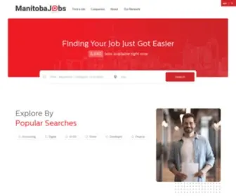 Manitobajobs.com(Manitoba Jobs) Screenshot
