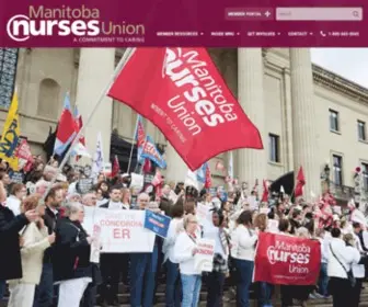 Manitobanurses.ca(MNU) Screenshot