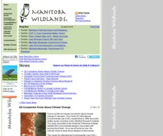 Manitobawildlands.org(Manitoba Wildlands) Screenshot