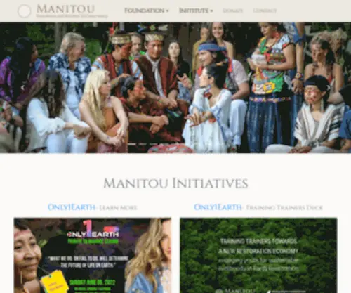 Manitou.org(Home) Screenshot