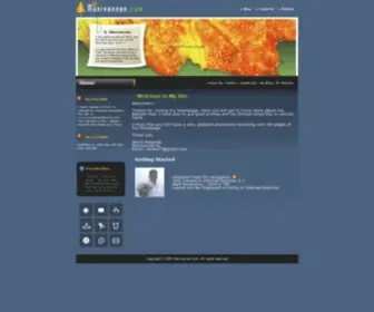 Manivannan.com(My ASP.NET Application) Screenshot
