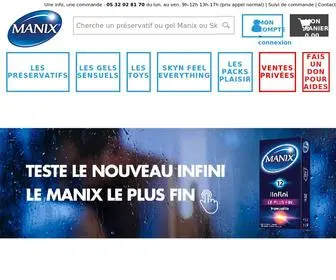 Manixshop.fr(Manix : tous les préservatifs) Screenshot