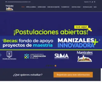 Manizalescampusuniversitario.com(Manizales Campus Universitario) Screenshot