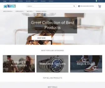 Manizo.com(Home) Screenshot