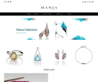 Manjajewellery.com(Manja Jewellery) Screenshot