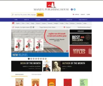 Manjulindia.com(Manjul Publishing House) Screenshot