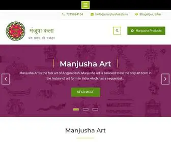 Manjushakala.in(मंजूषा कला (अंग प्रदेश की धरोहर)) Screenshot