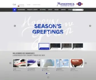 Mankiewicz.com(Mankiewicz Gebr) Screenshot